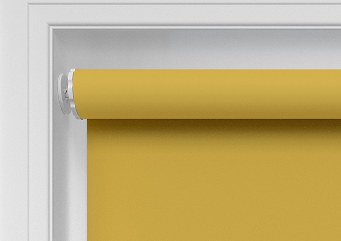 Palermo (Blackout), Mustard - Twist&Fit Roller Blind - Image 10